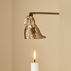 Anthropologie Woodland Owl Candle Snuffer NWT!